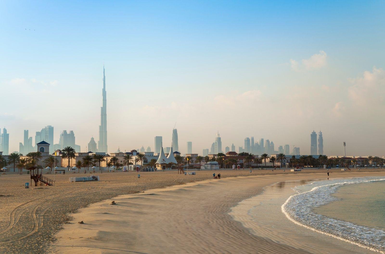 Quiet coastal morning in the UAE