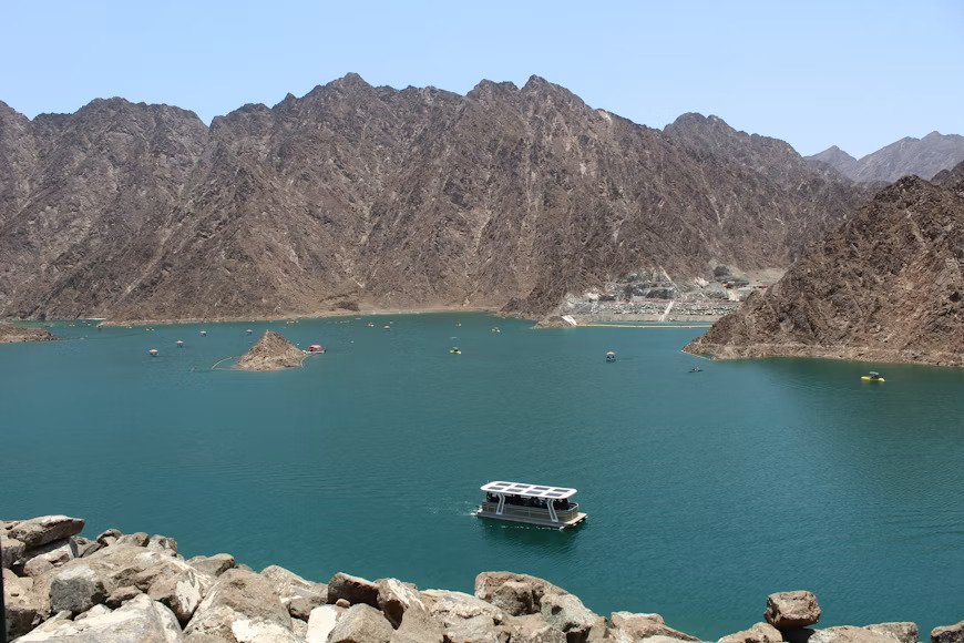 Mountain wadi in Ras Al Khaimah